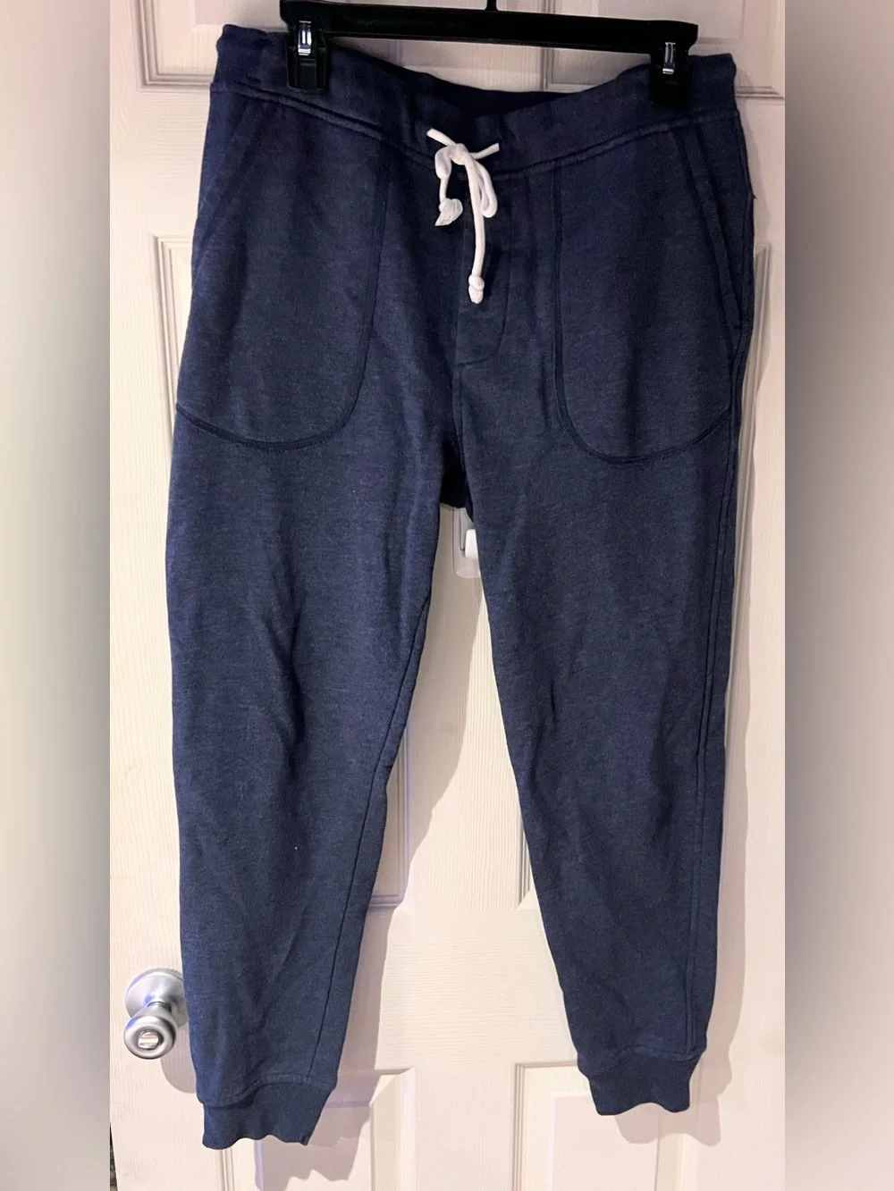 J. Crew Men’s Navy Drawstring Joggers Size Medium
